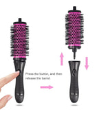 Round Brush for Blow Out - Round Hair Brush Set with Detachable Barrels Styling Tool, Roller with 6 Barrels 1 Handle, 3 Different Hair rollers to Create Your Hairstyle