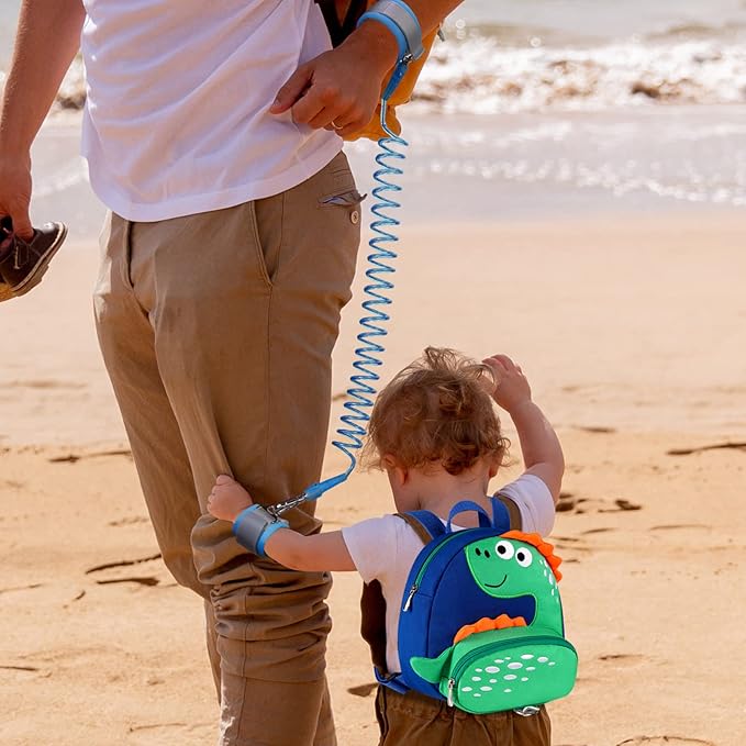 Accmor Toddler Harness Backpack Leash, Cute Dinosaur Backpacks - Image 7