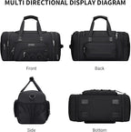 WITZMAN Duffle Bag for Men Nylon Large Gym Weekender Bag - Image 9