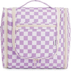 Narwey Checked Hanging Travel Toiletry Bag by Narwey