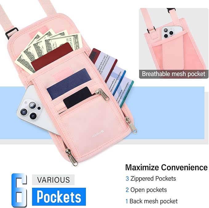 Hanke Passport Holder, Travel Wallet - Image 3