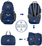 WATERFLY Small Lightweight Packable Backpack: 20l Ultra Light Foldable Travel - Image 6