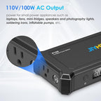 JIYHF Portable Power Bank with AC Outlet - Image 4