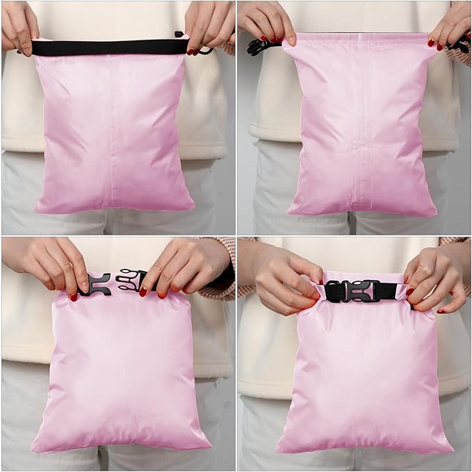 Shappy Waterproof Dry Bag Set 6 Sizes Lightweight Sacks and Long Adjustable - Image 5