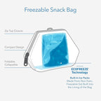 PackIt® Freezable Snack Bag, True Blue, Built - Image 2