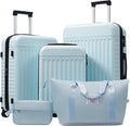 Merax Luggage Sets, Durable Hardshell 3 Piece Suitcase by Merax