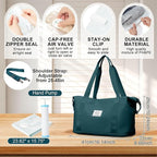 Travel Duffel Bag, Sports Tote Gym Bag, Shoulder Weekender Overnight Bag - Image 2