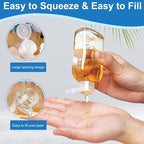 Cosywell Travel Bottles 4pcs 3.4oz Shampoo Containers TSA Approved Leak Proof - Image 4