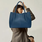 KKXIU Tote Bag for Women Vegan Leather Shoulder Purse Large Capacity Travel Bag - Image 4