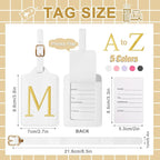 Personalized Initial Luggage Tags - Image 2
