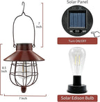 2 Pack Solar Lanterns Outdoor Waterproof Hanging Solar Lights - Image 7
