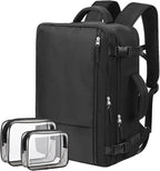 Hanples Travel Backpack for Women Men Large Carry On Person Item Flight by Hanples