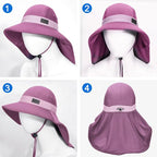Sukeen Cooling Sun Hat for Men Women UPF50+ Wide Brim Fishing Hat - Image 7