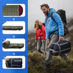 0 Degree Sleeping Bag Cotton Flannel Winter Cold Weather - Image 7
