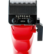 Supreme Trimmer Darkstar 72 Clipper with Magnetic Vector Motor | 180 Min Run Time, 9000 RPM Barber Hair Clipper | Low Noise, Professional Clipper DLC Blades | STC72
