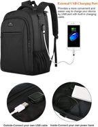 MATEIN Business Laptop Backpack, 15.6 Inch Travel Laptop Bag Rucksack - Image 2