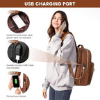 LOVEVOOK Laptop Backpack Purse for Women, Large Capacity Travel Computer Work - Image 7