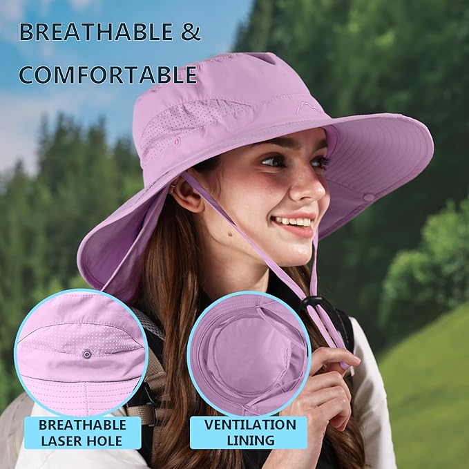 ZOORON Sun Hat for Men Women Fishing Hat - Image 4
