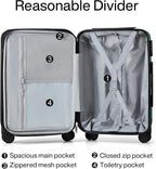 Hanke 29 Inch Expandable Checked Luggage Lightweight PC Hard Shell Luggage - Image 7