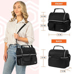opux Lunch Box for Men, Adult Lunch Box Cooler, Insulated Lunch Bag Women - Image 3