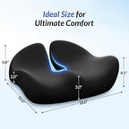 ZIKEE Pioneering Seat Cushion for Pressure Relief, Ergonomic Office Chair - Image 7