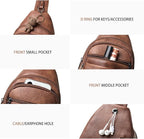Sling Bag for Women Crossbody Bags Fanny Packs Over Shoulder Bag Sling Purse - Image 6