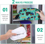 Cerbonny Small Cooler Bag Freezable Lunch Bag - Image 3