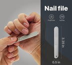 Konovo 5-Piece Nail Clippers Set，Stainless Steel Manicure Kit, Nail Grooming - Image 5