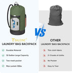 BALEINE 150L Laundry Bag Backpack, 900D Oxford Fabric Large Travel Laundry Bags - Image 5
