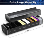 Extra Large Pill Organizer 7 Day, Aluminum Daily Pill Box, Weekly Travel Pill - Image 8