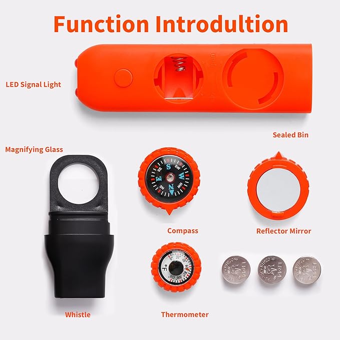 Multifunctional Survival Emergency Whistle - Image 6