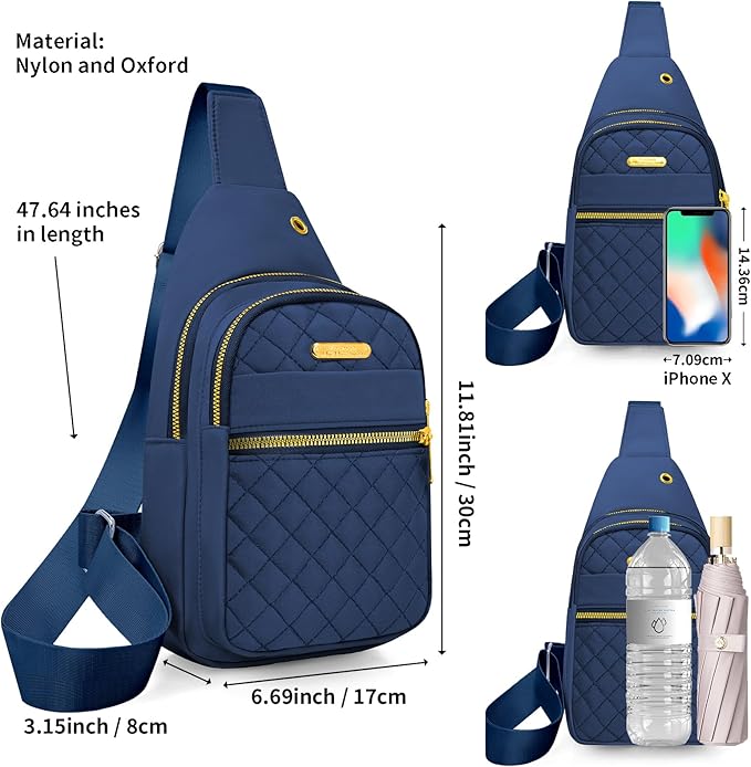 Small Sling Bag For Women Men Casual Crossbody Sling Backpack - Image 2