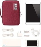 MIRLEWAIY Electronics Cable Organizer, Travel Electronic Accessories Storage - Image 7