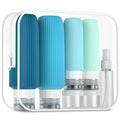 16 Pack Travel Bottles for Toiletries, Large 6oz Silicone Travel Containers jar by Mrsdry