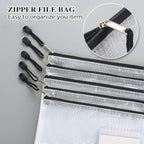 Sooez 20 Pack Mesh Zipper Pouch - Image 2