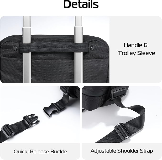 ULANZI Camera Sling Bag, Water-Resistant Camera Case - Image 9