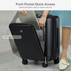 Hanke Grace Expandable Carry On Luggage - Image 2