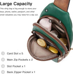 Telena Small Sling Bag for Women Leather Crossbody Fanny Packs Chest Bag for - Image 3