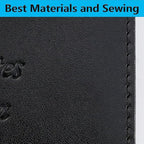 Airtag Passport Holder Cover Wallet RFID Blocking Leather Case Travel - Image 9