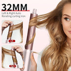 9 in 1 Wrap Air Hair Styler & Blow Dryer Brush - 110,000 RPM High-Speed, Foldable Ionic Hot Air Styler for Fast Drying, Volumizing & Curling, Multi-Styling Tool (Holiday Gifts for Women)