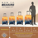 Explore Land Travel Luggage Cover Suitcase Protector Fits 23-26 Inch Case - Image 5