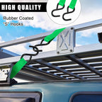 16 Pcs Cambuckle Tie Down Straps 1763lbs Break Strength Securing Straps 1'' x - Image 5