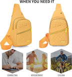Small Sling Bag For Women Men Casual Crossbody Sling Backpack - Image 7