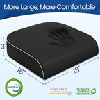 Seat Cushion for Tailbone Pain Relief, Office Chair Cushion, Memory Foam Large - Image 2