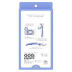 Gillette Venus Deluxe Smooth Swirl Women's Razor Handle + 2 Blade Refills - Image 10