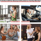 Travel Makeup Bag with LED Mirror Makeup Case with Light Up Mirror Portable - Image 7