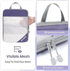 8 Set/6 Set/4 Set Compression Packing Cubes - Image 3