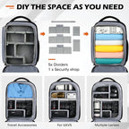 SDYSM Camera Bag Backpack Professional - Image 5