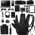 18.4 Inch Laptops Backpack, 55-60L Extra Large Travel Laptop Backpack - Image 2