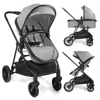 Lite 2.0 Baby Stroller with Newborn Mode, 2-in-1 Foldable Infant Stroller with by Cochildor